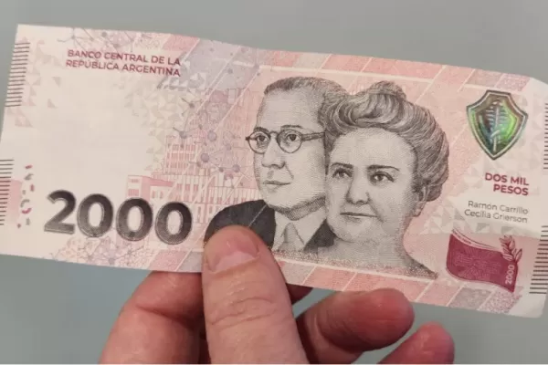 El Banco Central lanzaría billetes de $20.000 y $50.000