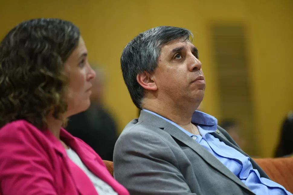 MARTÍNEZ. “Me conformo con que surjan pymes que se sostengan y den empleo a otras personas”, dijo. 