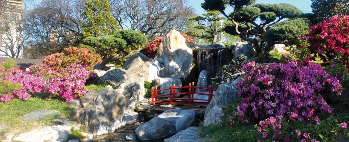 JARDÍN JAPONÉS. Está ubicado en el barrio porteño de Palermo.