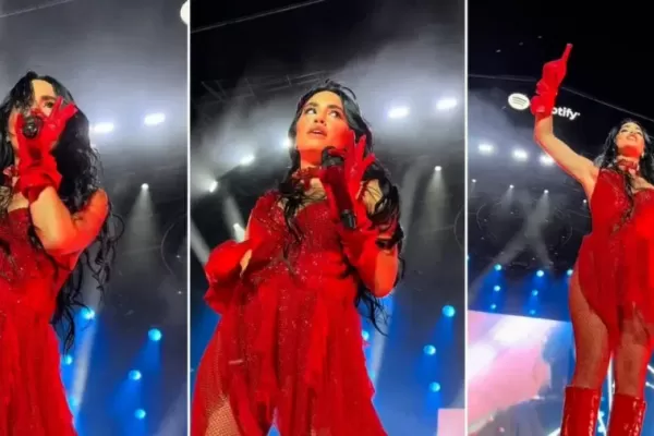 La increíble reacción de Lali Espósito al quedarse sin sonido en pleno show que enloqueció a sus fanáticos: “Es una reina”