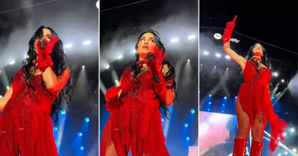 La increíble reacción de Lali Espósito al quedarse sin sonido en pleno show que enloqueció a sus fanáticos.