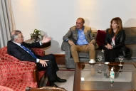 Jaldo se reunió con el intendente de Las Talitas