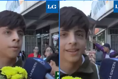 Video viral: en Tucumán, el amor prevaleció sobre la bronca por el paro de colectivos