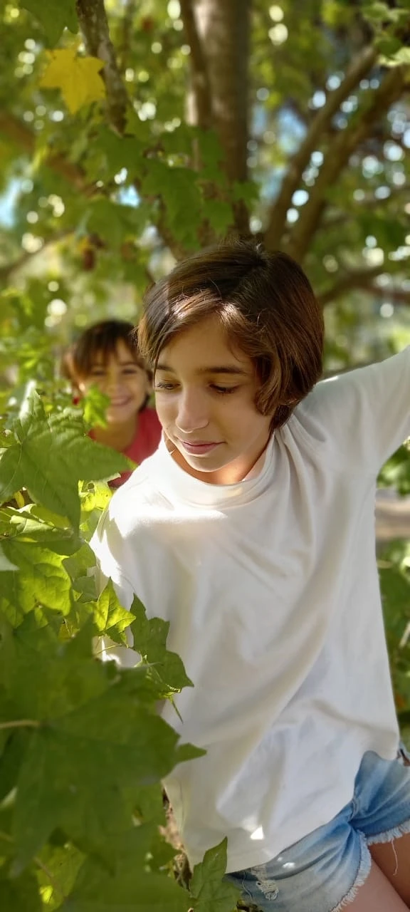 AL AIRE LIBRE. Los juegos permiten a los niños desarrollar la imaginación. la gaceta / fotos de diego aráoz