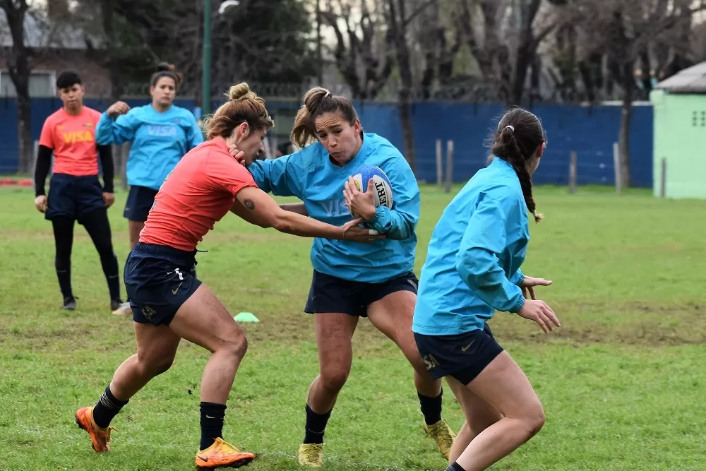 Andrea Moreno, de Alberdi Rugby, es una de las tres tucumanas convocadas al Sudamericano.