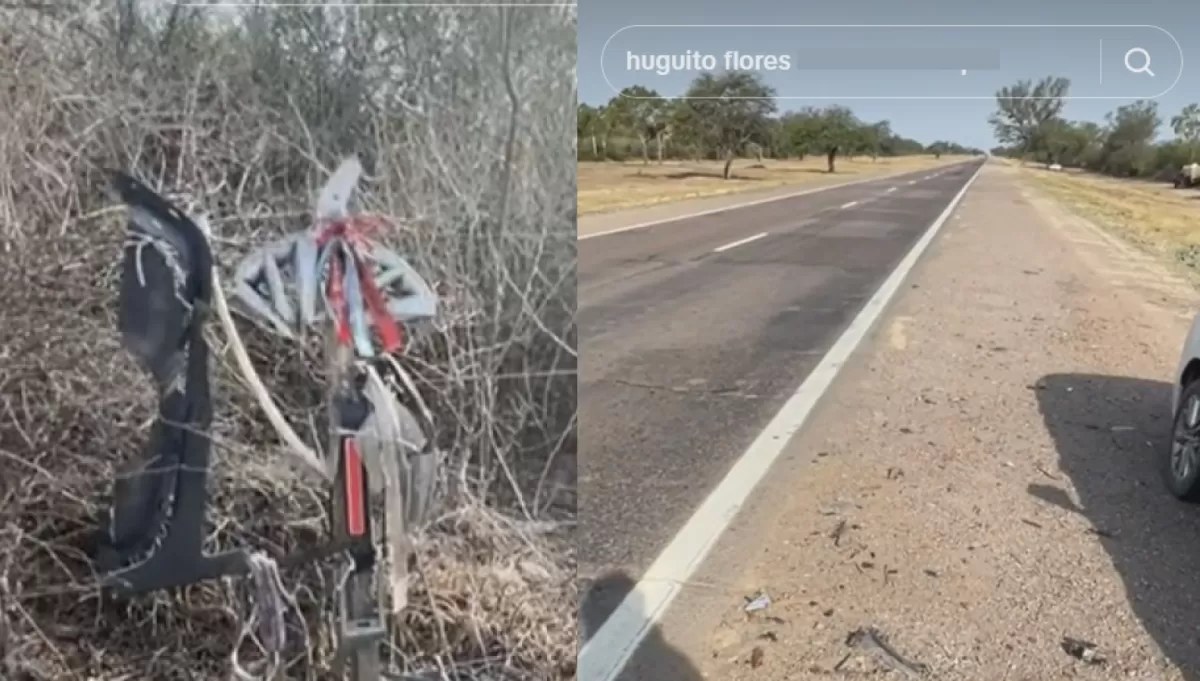 El objeto que encontró un fanático en el lugar del accidente de Huguito Flores y que terminó en manos de la familia