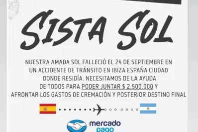 Una argentina murió atropellada en Ibiza: necesitan $2,5 millones para trasladar sus restos