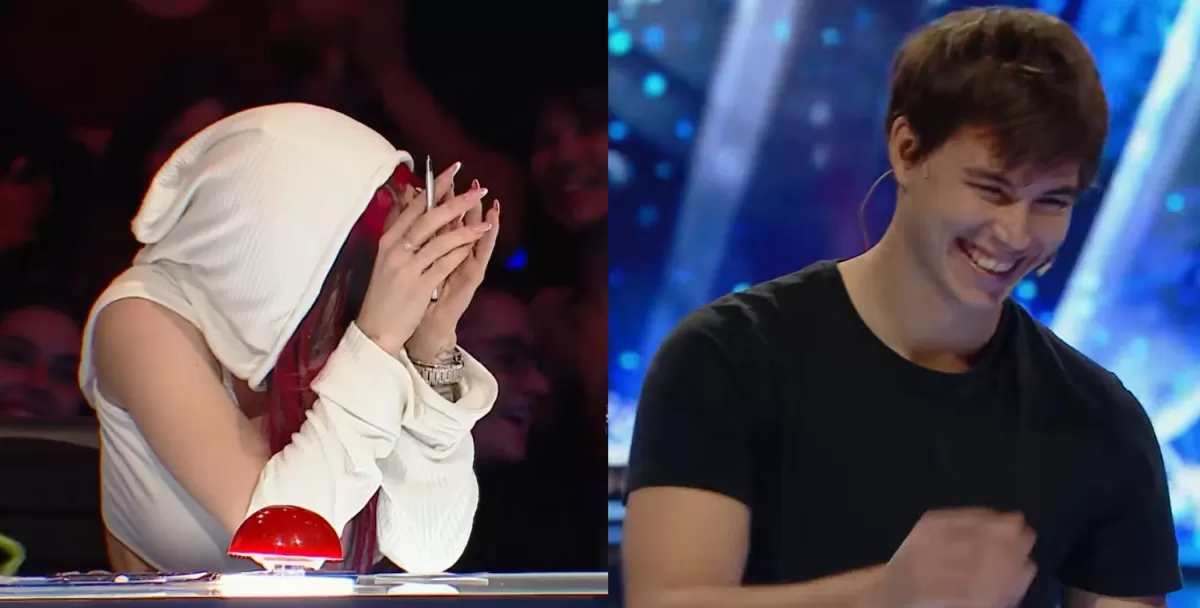 “Poné tu teléfono”: un mago de Got Talent fue directo a conquistar a “la Joaqui” y logró ruborizarla