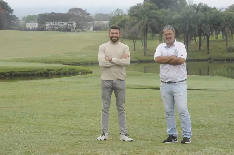 ALEGRÍA. Gabriel Yubrín y Fernando Cossio palpitan la nueva edición del torneo. / LA GACETA - ANTONIO FERRONI