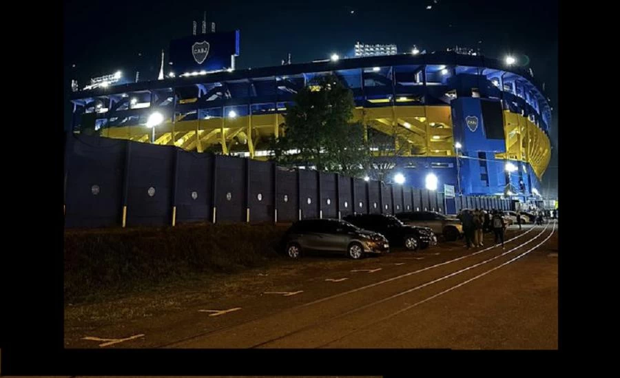 Boca Juniors llegó a la Bombonera