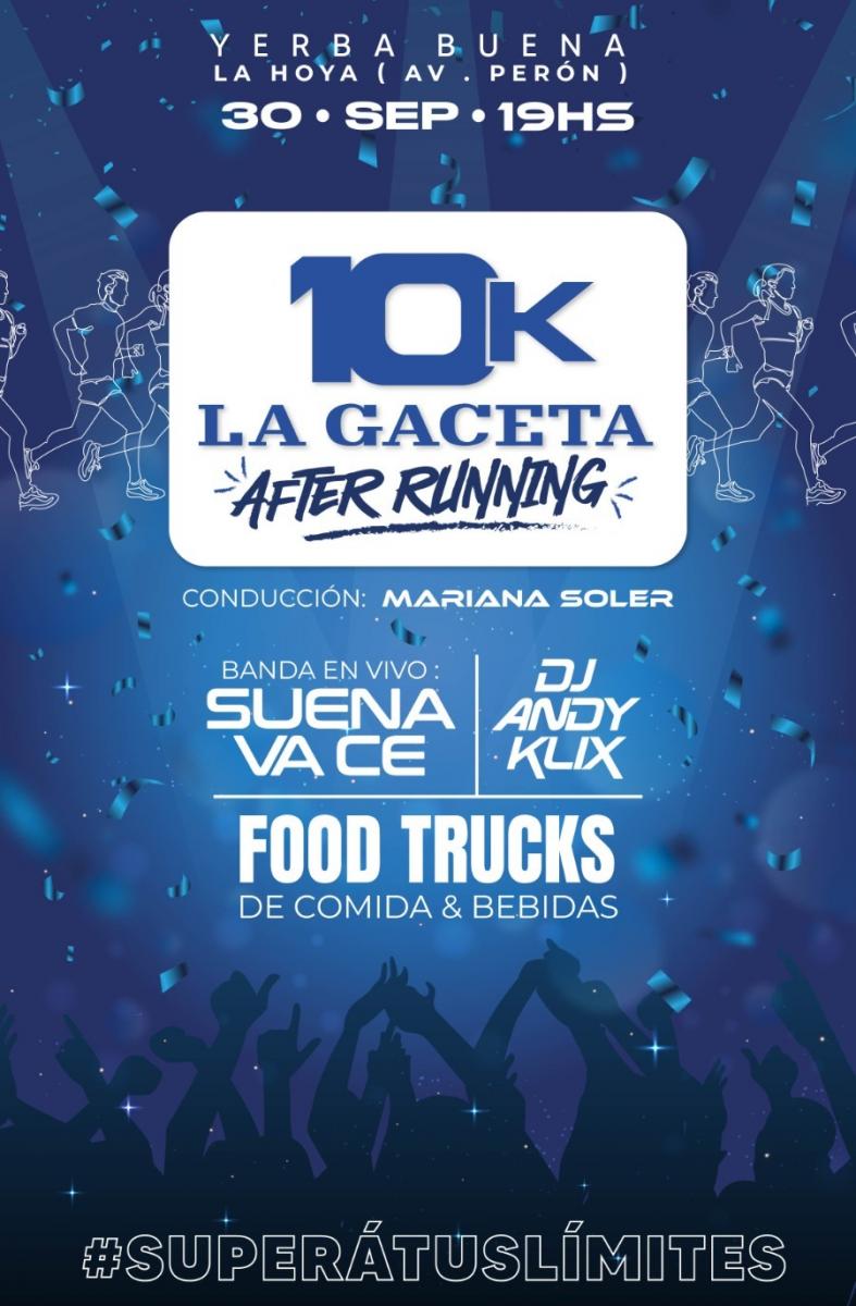 Después de correr los 10K LA GACETA, no te pierdas la fiesta
