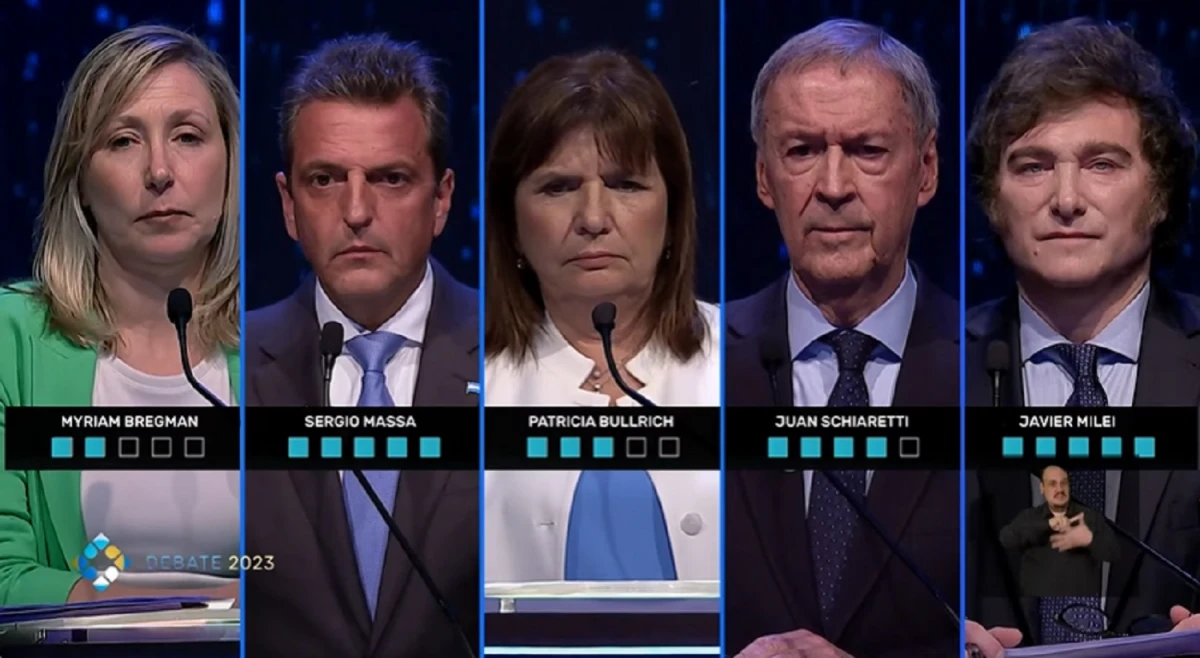 Encuesta: ¿quién creés que ganó el primer debate presidencial?