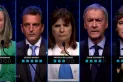 Mucho interés: el debate presidencial alcanzó un pico de 44 puntos de rating