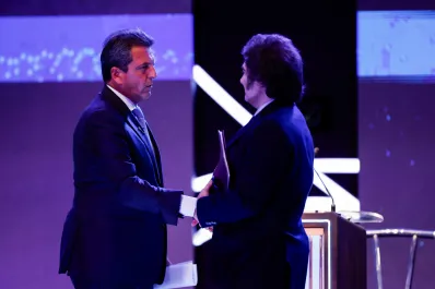 Massa y Milei aprovecharon las réplicas para desdibujar a Bullrich