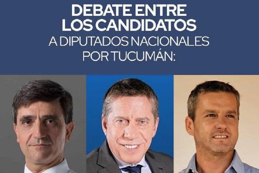 LOS CANDIDATOS QUE DEBATIRÁN esta noche. 