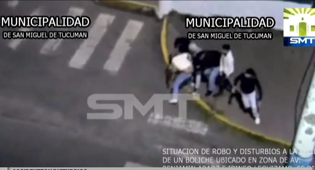 Accidentes de tránsito, robos pirañas y peleas: esto registraron las cámaras de seguridad de la Capital en la última semana