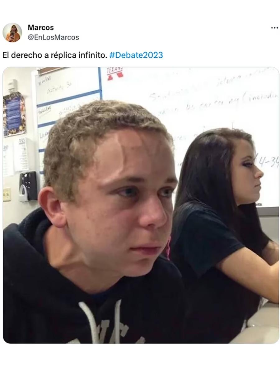 El derecho a réplica, el gran protagonista de los memes del debate