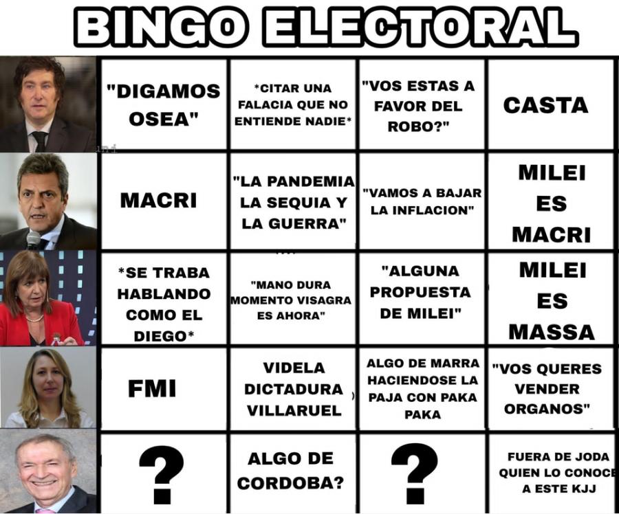 Meme del debate presidencial.