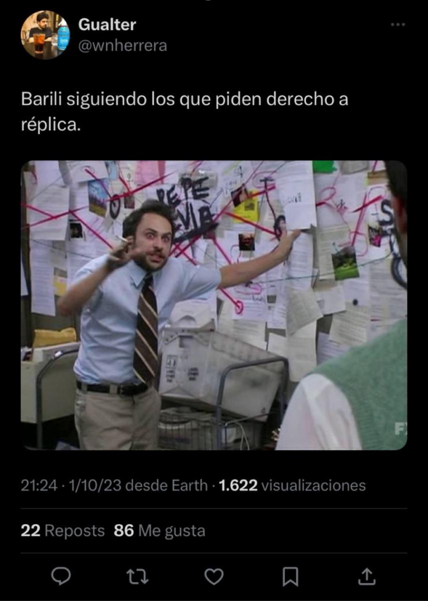 Uno de los mejores memes del debate presidencial.