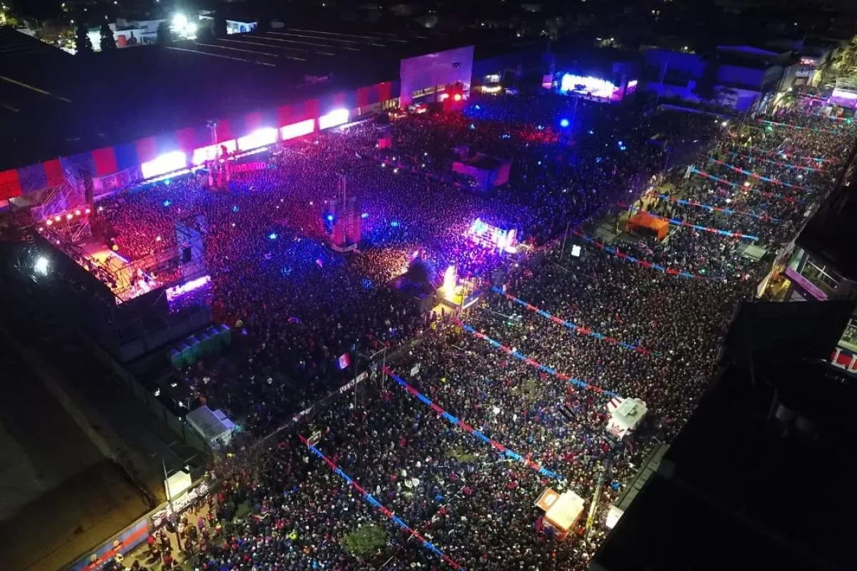 FESTEJOS. Así celebró San Lorenzo la toma de posesión de los terrenos de Avenida La Plata, en 2019