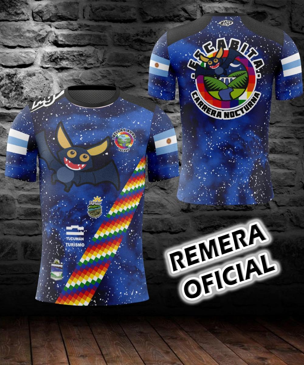 COLORIDA. La remera oficial de la carrera