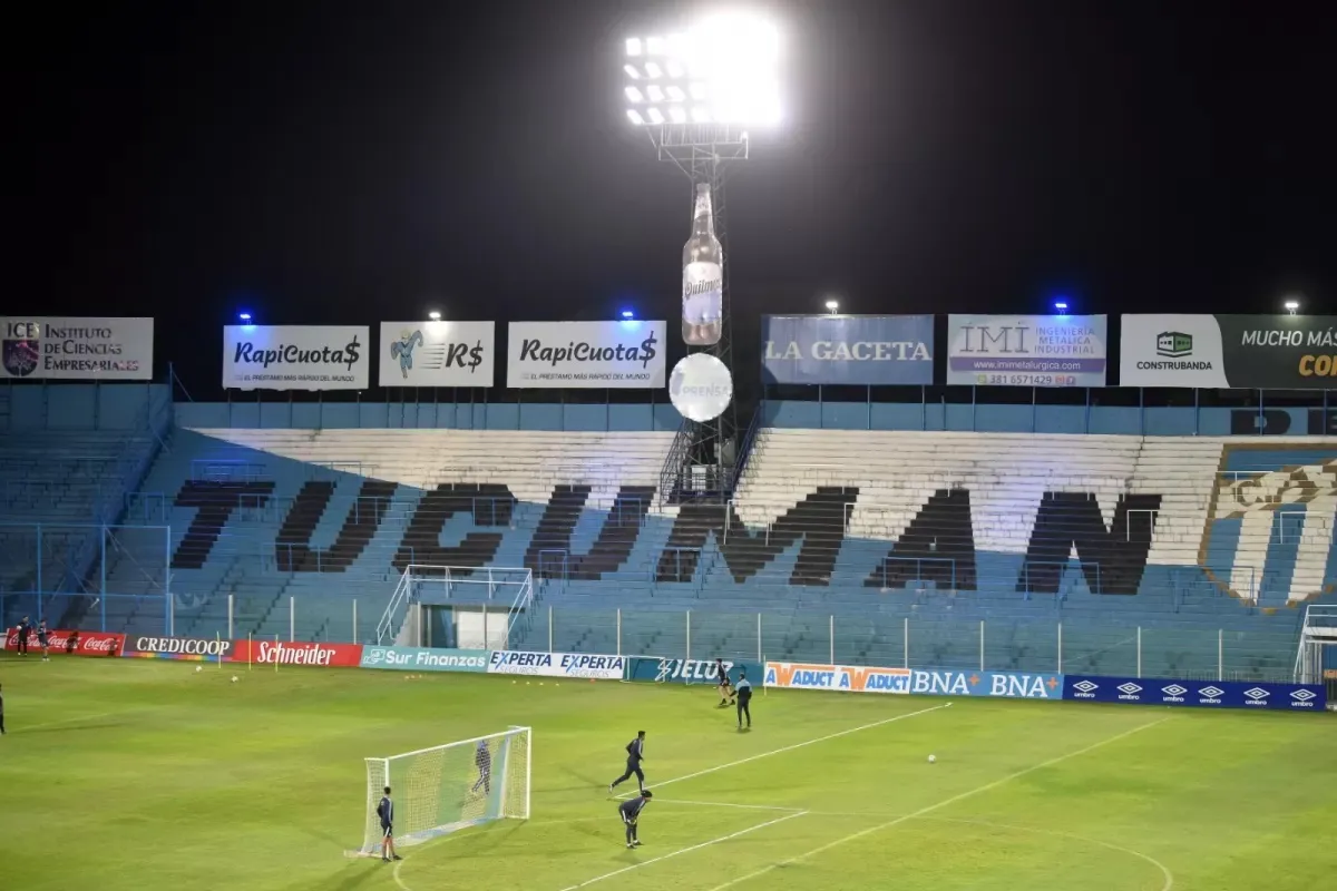 EN CASA. En el José Fierro, Atlético recibirá a Talleres, el próximo miércoles 25 a las 18.30. LA GACETA/ FOTO DE INÉS QUINTEROS ORIO.