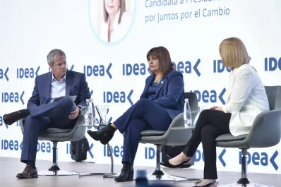 Bullrich prometió en el Coloquio de IDEA que sacará más de 160 impuestos que tiene la Argentina