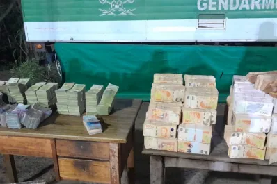 Encontraron más de $60 millones en un vehículo