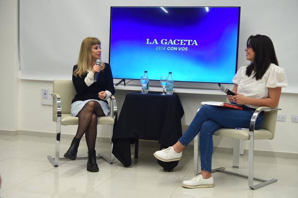 LA PRESENTACIÓN: Florencia Canale desarrolla los detalles de su libro “el Diablo”, a través de las preguntas de Alejandra Casas Cau.