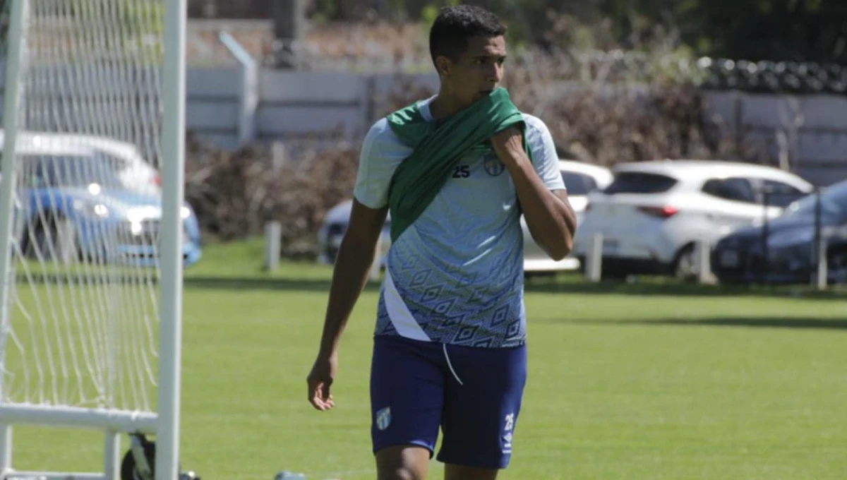 ENTRENANDO. Nicolás Romero en una de las prácticas 