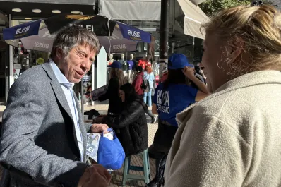 Ricardo Bussi, optimista sobre la elección de Milei