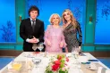 Las apasionadas fotos de Javier Milei y Fátima Florez durante la cena con Mirtha Legrand que revolucionaron las redes sociales: “Somos exóticos”