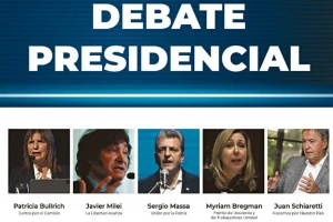 El segundo debate entre Milei, Bullrich, Massa, Schiaretti y Bregman, en vivo