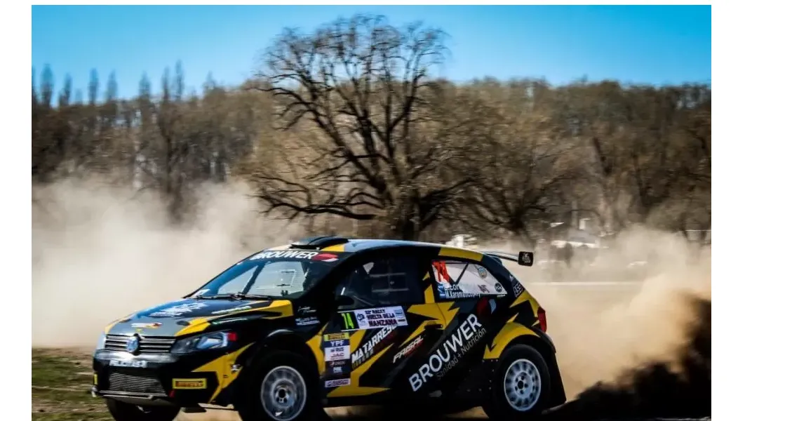 RENDIDOR. El VW Gol Trend tiene un andar regular esta temporada. FOTO DE RALLY ARGENTINO