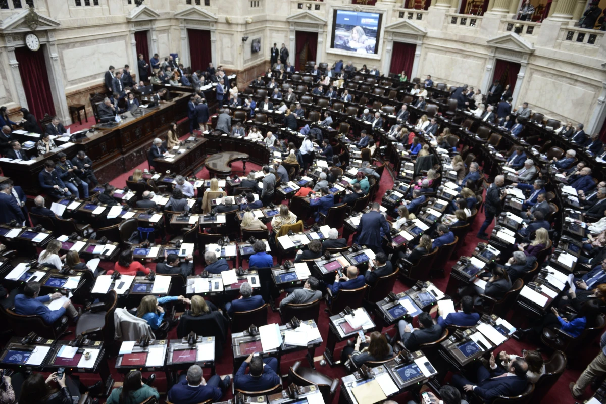 EN LA CÁMARA DE DIPUTADOS. Foto de Prensa HCDN