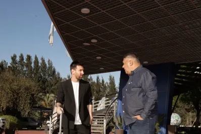 Messi ya está en Argentina, con la mirada puesta en las Eliminatorias