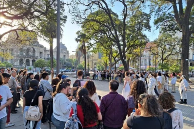 Evocan a Lola Mora con una intervención escénica de su labor