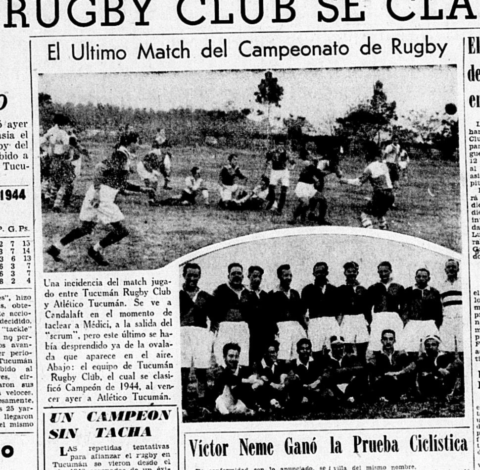 PRIMER CAMPEÓN. Los verdinegros desplazaron de la punta a los de Ojo de Agua recién en el último partido.