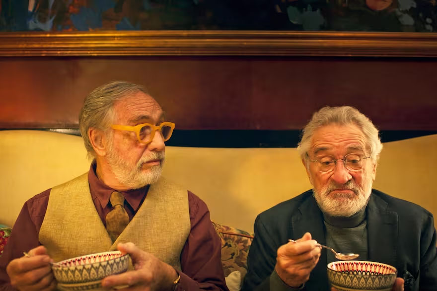 DÚO ESTELAR. Luis Brandoni y Robert de Niro protagonizan “Nada”.