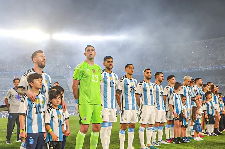 FORTALEZA. La Selección no cae en el Más Monumental desde hace ocho años. FOTO DE AFA SELECCIÓN.