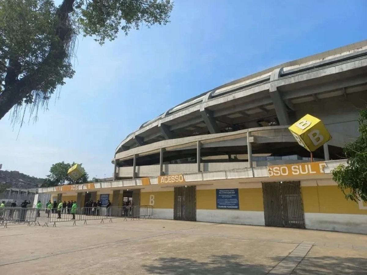 Atento Boca: a pocos días de la final, el Maracaná está sin mantenimiento