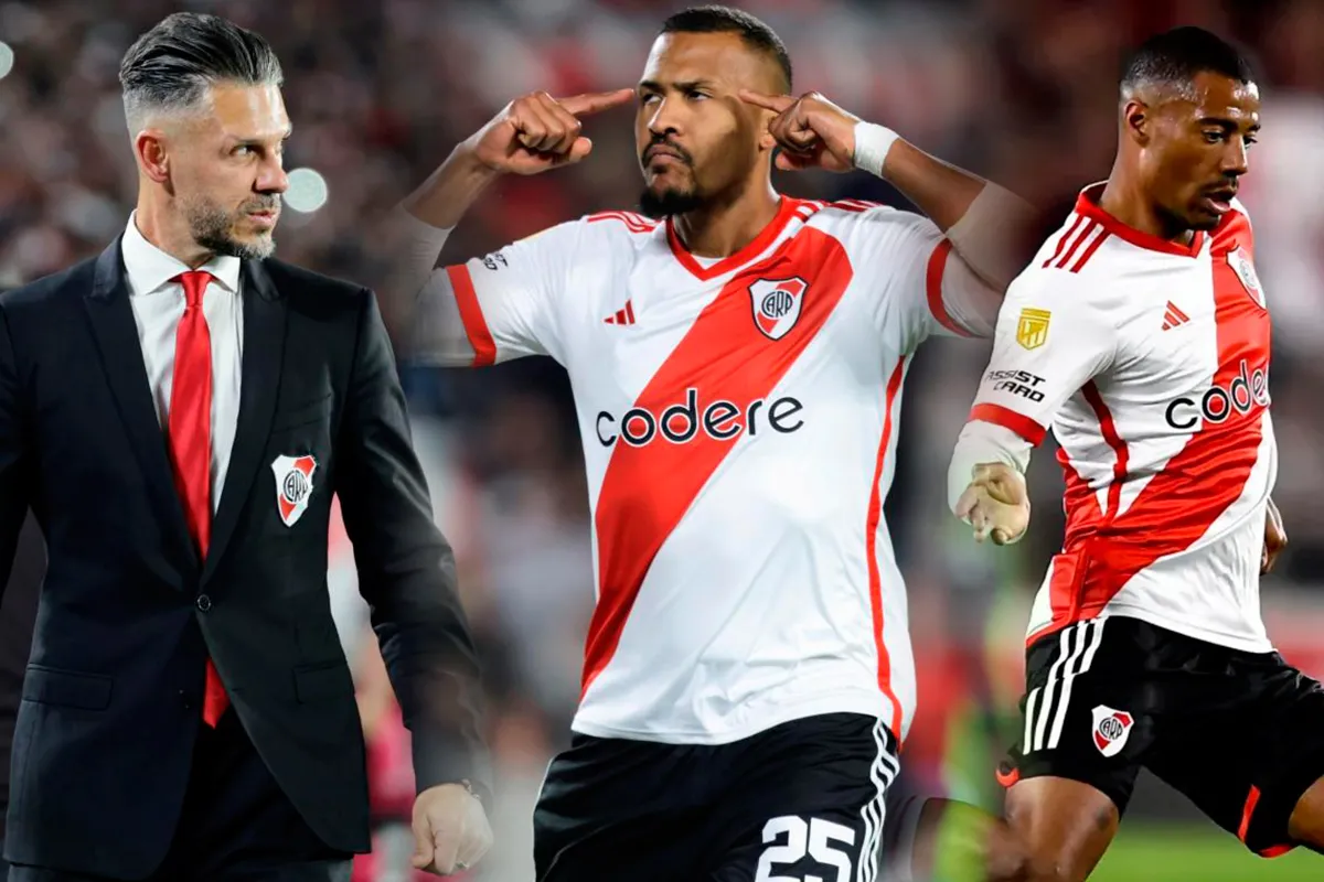 PREOCUPACIÓN. Demichelis para el duelo del jueves ante Colón, perdería a dos piezas claves como lo son Salomón Rondón y Nicolás de la Cruz.