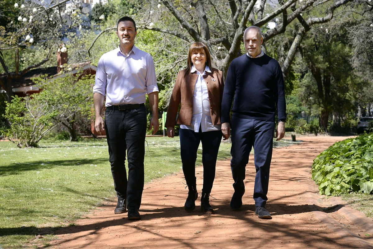 JXC. Petri, Bullrich y Rodríguez Larreta.