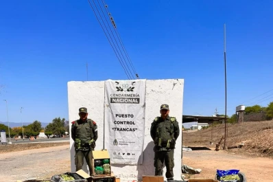 Visto y oído: secuestran más de 27 kilos de marihuana en Trancas