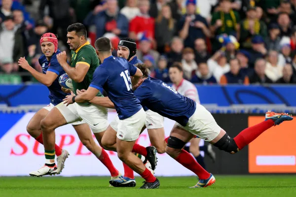 Sudáfrica bajó al local Francia y sueña con defender el título