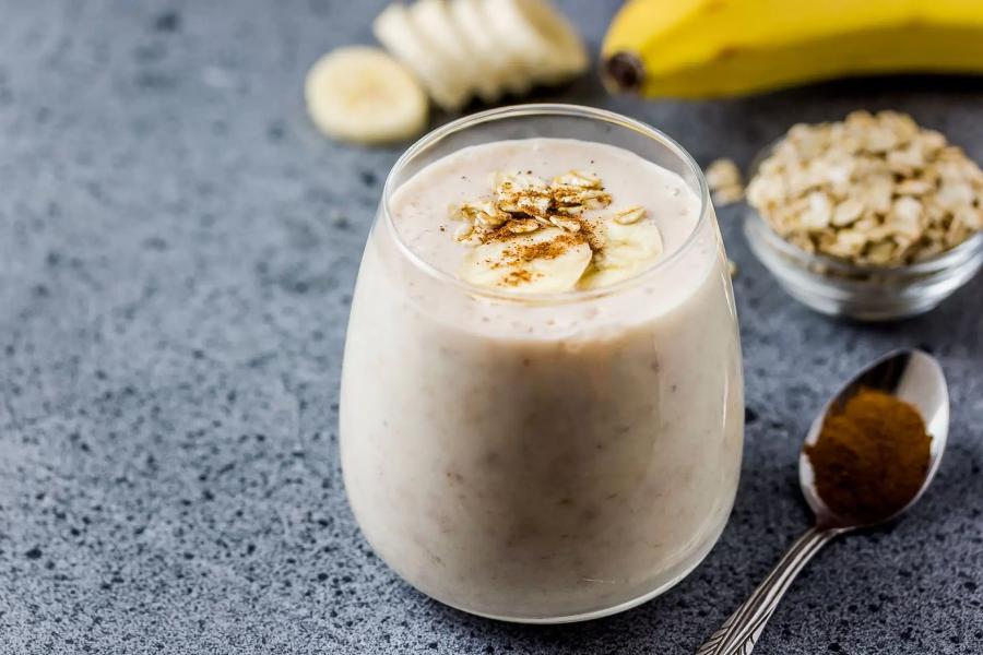 Batido de café.