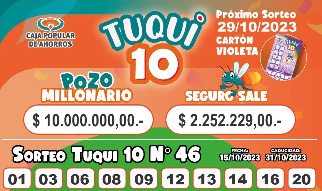 Tuqui 10 es el juego de la Caja Popular de Ahorros de Tucumán