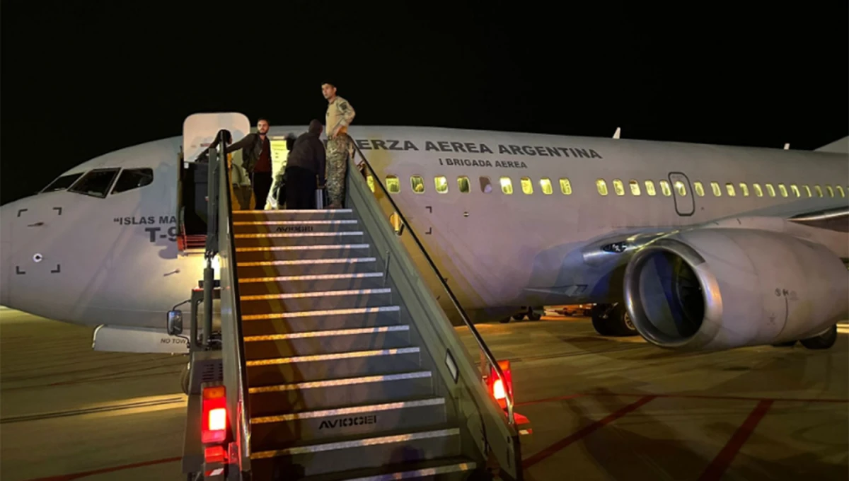 EN ROMA. El segundo contingente de repatriados desde Israel ya se encuentra en la capital italiana.