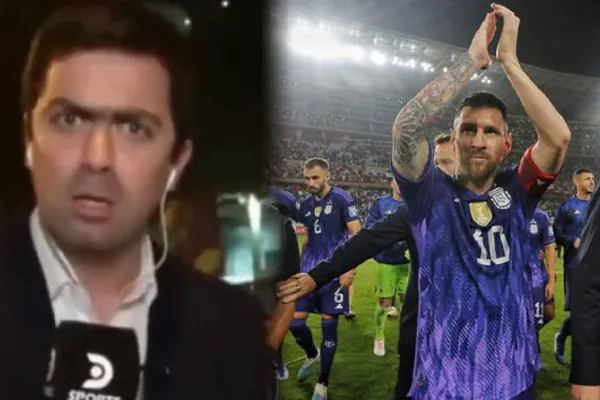 El enojo de un periodista peruano por el fanatismo a la Selección argentina