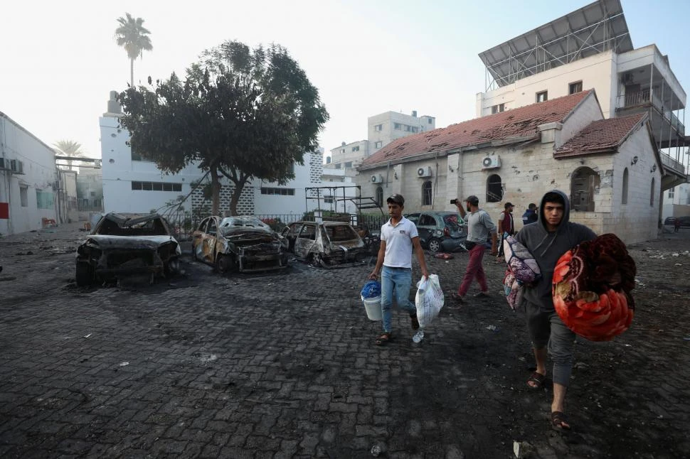 Furia en países árabes por la explosión en un hospital de Gaza